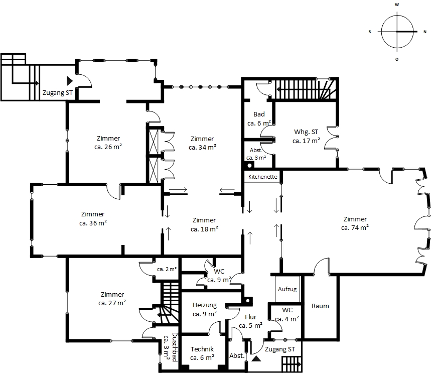 Loft in Elblage - Sourterrain (6450)