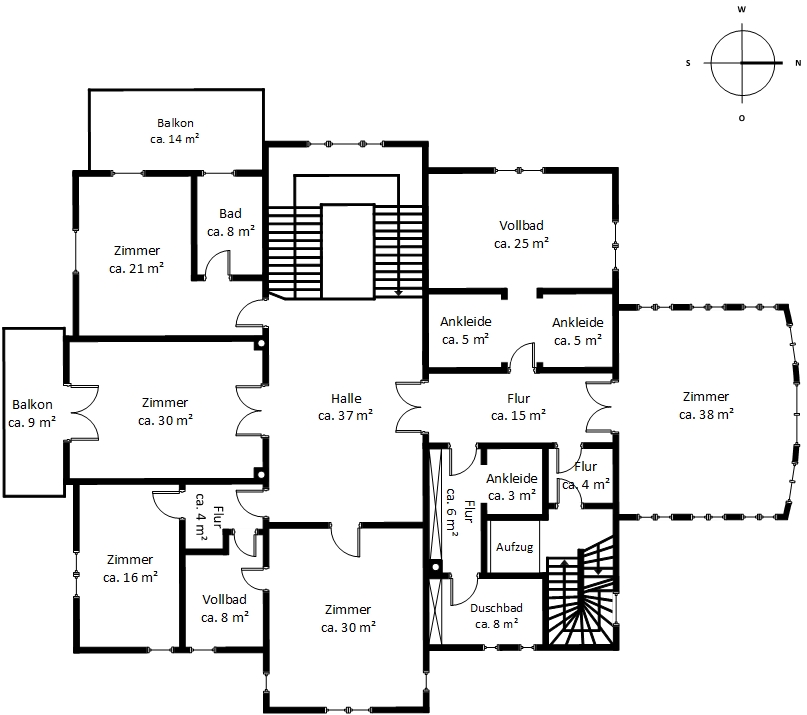 Loft in Elblage - Obergeschoss (6446)