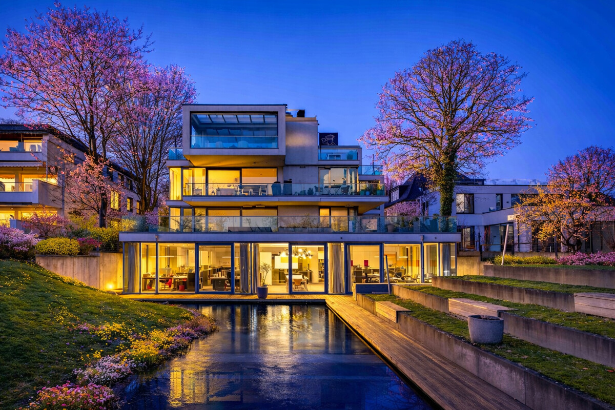 Hausansicht (KI bearbeitet)