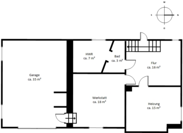 Stilvoll in Groß Flottbek – Ihr neues Zuhause - Untergeschoss (207)