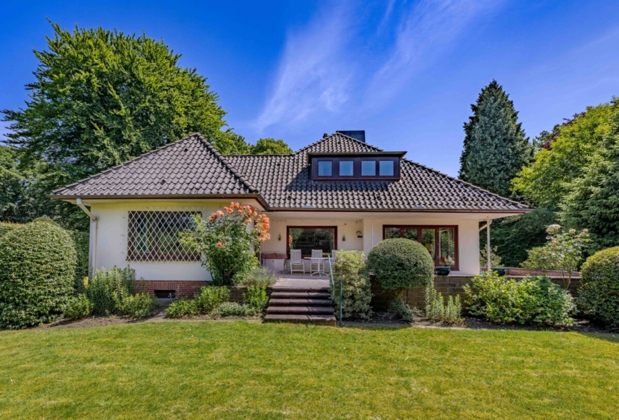 Einfamilienhaus im Hochkamp - Hausansicht (6995)