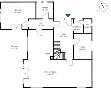 Einfamilienhaus im Hochkamp - Erdgeschoss (215)