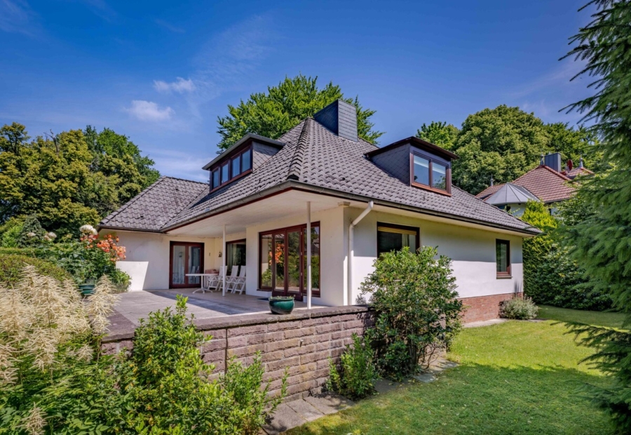 Einfamilienhaus im Hochkamp - Hausansicht (6993)