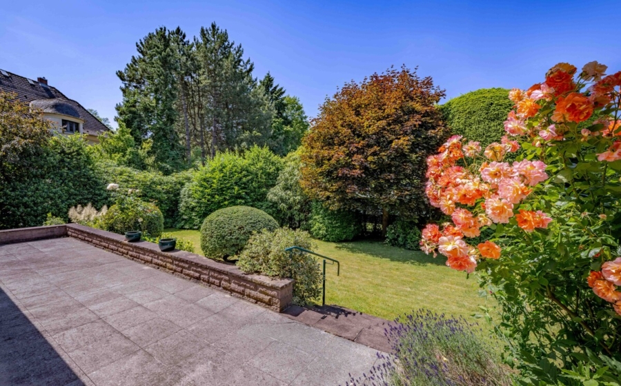 Einfamilienhaus im Hochkamp - Terrasse (7000)