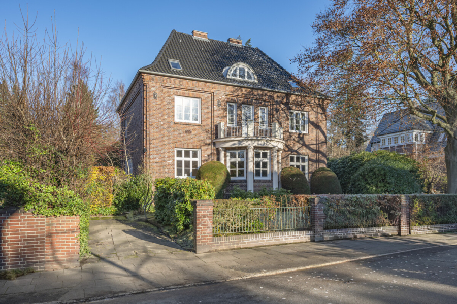 Stilvolle Rotklinker-Villa nahe der Waitzstraße - Hausansicht (838)
