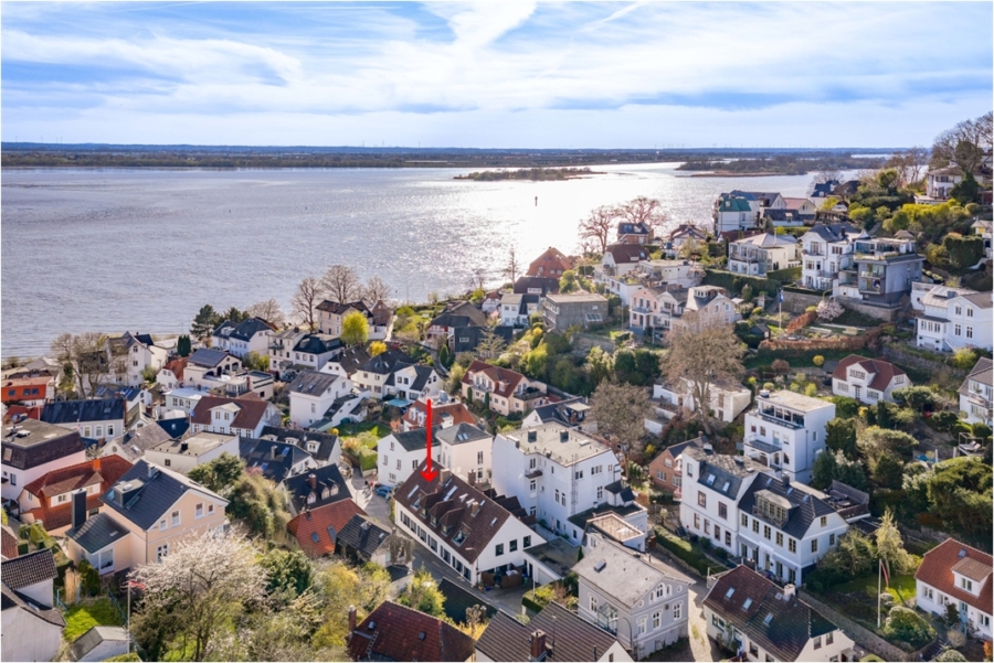 150 Meter bis zur Elbe - Luftbild (6517)