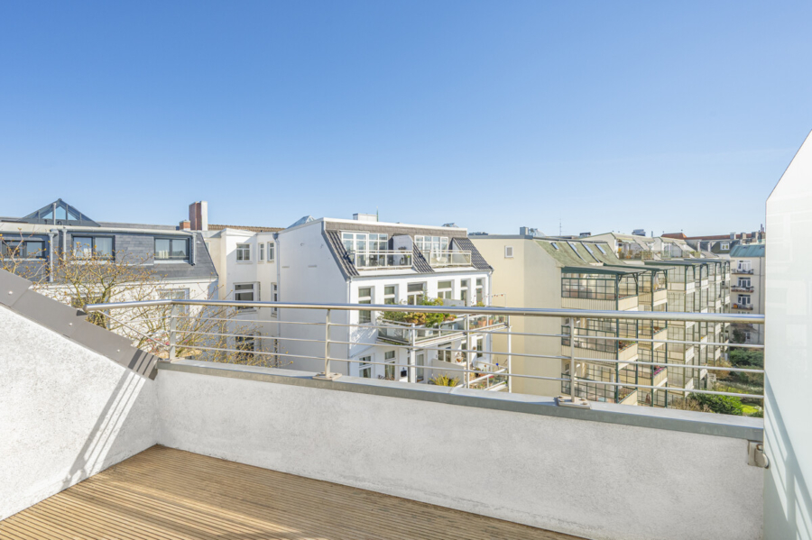 Endetage! … und den Isemarkt direkt vor der Tür! - Balkon (939)