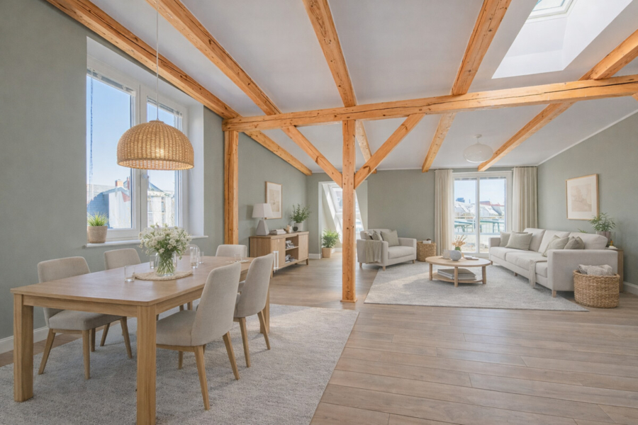 Endetage! … und den Isemarkt direkt vor der Tür! - Essen | Wohnen (Visualisierung) (937)