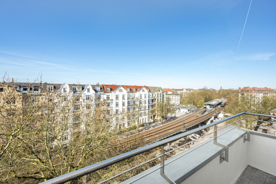 Endetage! … und den Isemarkt direkt vor der Tür! - Balkon (943)