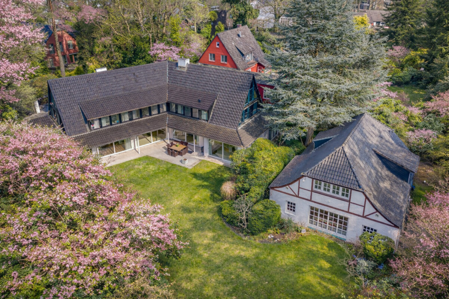 Exklusives Anwesen mit Gästehaus an der Wittenbergener Heide - Hausansicht (6554)