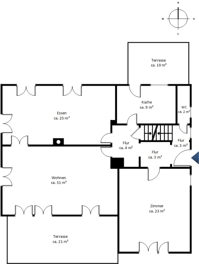 Historischer Charme zwischen Elbe und Parks - Erdgeschoss (797)