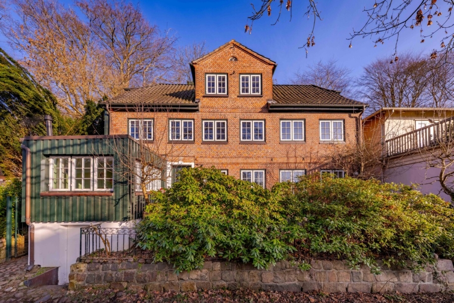 Historischer Charme zwischen Elbe und Parks - Hausansicht (6914)