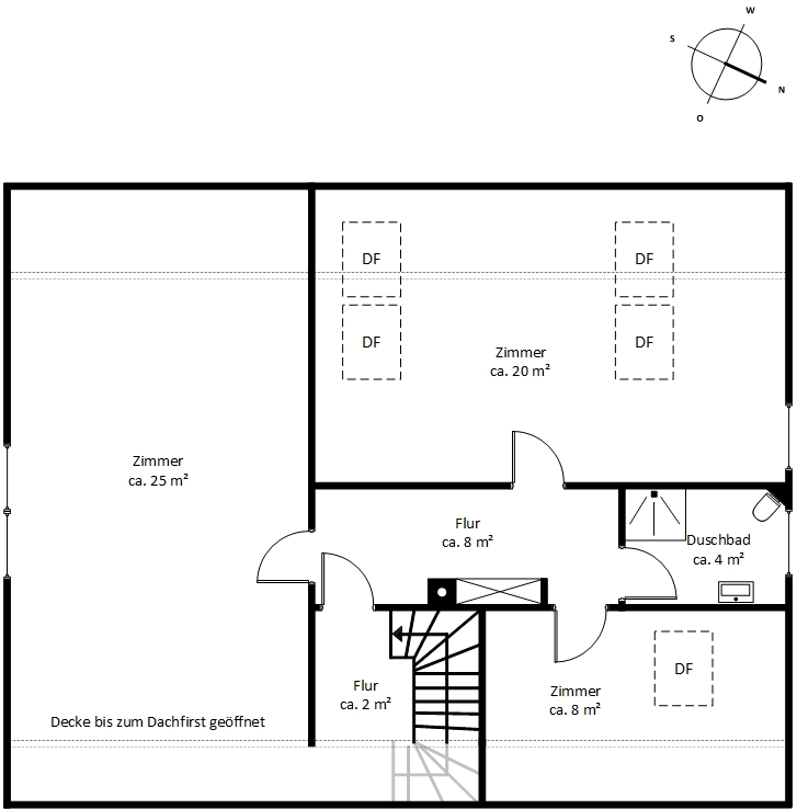 Ihr Haus – mitten in Othmarschen - Dachgeschoss (658)