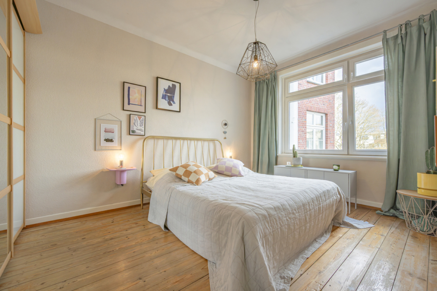 Vermieteter Altbauklassiker in Eppendorf - Schlafen (926)