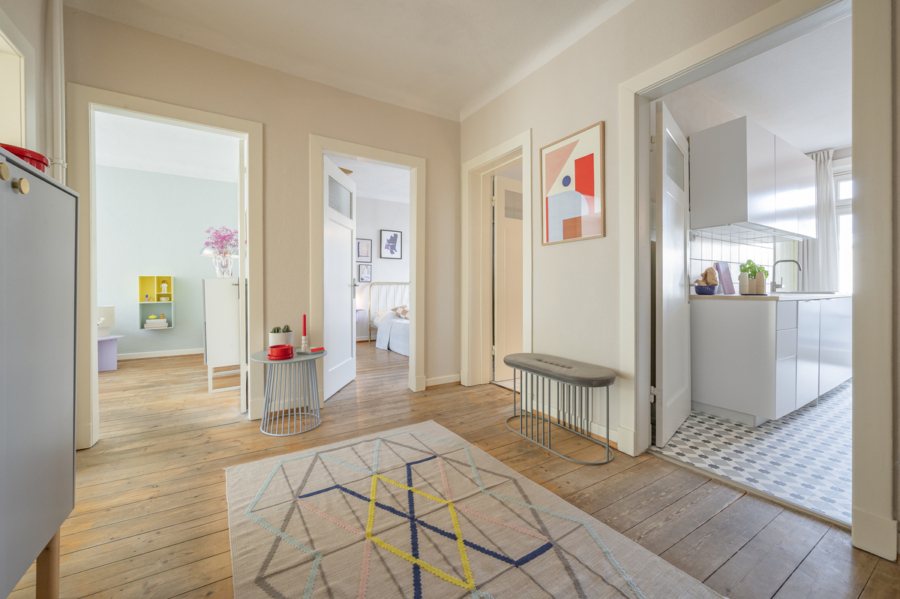 Vermieteter Altbauklassiker in Eppendorf - Diele (929)